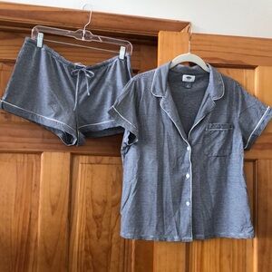 Old Navy pajama short set